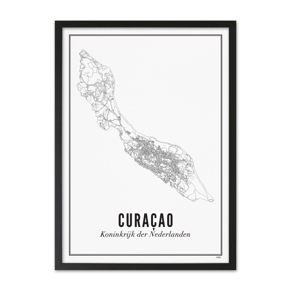 Poster van Curaçao | WIJCK. 